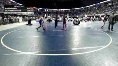 160 lbs Round Of 16 - Alan Radjabov, Nehsaminy vs Colton Stillwagon, Laurel