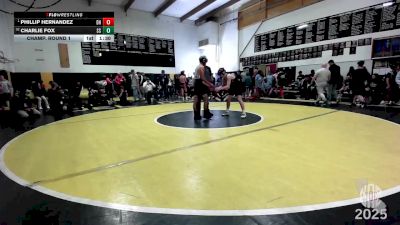 112 lbs Champ. Round 1 - Phillip Hernandez, Dark Horse vs Charlie Fox, Sierra Sabers