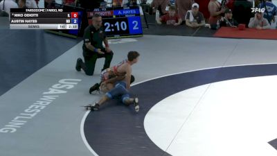 113 lbs Semis - Niko Odiotti, Illinois vs Austin Hayes, Maryland