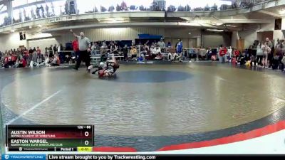 86 lbs Cons. Round 2 - Easton Wargel, North Husky Elite Wrestling Club vs Austin Wilson, Rhyno Academy Of Wrestling