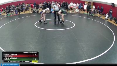 125-127 lbs Semifinal - Cruz Velado, Foothill vs Ozzy Cherrie, SLAM! NEVADA