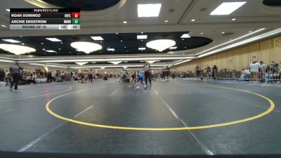58 lbs Round Of 16 - Noah Domingo, Outlaws WC vs Archie Engstrom, Manu Wr Ac