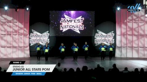 Studio 22 - Junior All Stars Pom [2024 Junior - Pom - Small 2] 2024 JAMfest Dance Super Nationals