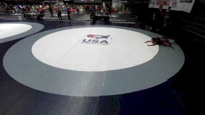 87 lbs Cons. Quarters - Danica Valdovinos, Legacy Wrestling Center vs Brielle Mohammed, The Valley Wrestling Club