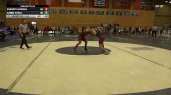 149 lbs Cons. Round 3 - Justin Ayala, Victor Valley College vs Robert Cardoza, Victor Valley College