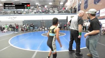 84 lbs Cons. Round 2 - Declan Corr, 208 Spartan WC vs Izen Sanchez, Kuna Klub