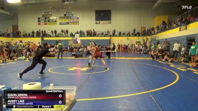 117 lbs Round 2 - Steele Fury, Kanza FS/GR Wrestling Club vs Cragen Smith, Wichita Training Center