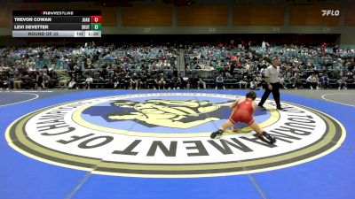 113 lbs Round Of 32 - Trevor Cowan, Juab vs Levi DeVetter, Omaha Skutt Catholic