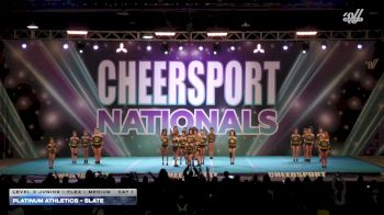 Platinum Athletics - Slate [2026 L3 Junior - Flex - Medium Day 1] 2026 CHEERSPORT National All Star Cheerleading Championship
