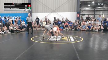 116 lbs Rr Rnd 6 - Layne Martin, Michigan Premier Blue - BHS vs Andrew Alexander, 4M - BHS