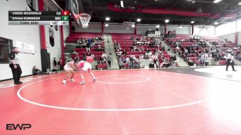 138 lbs Cons. Semi - Creed McDonald, PLAINVIEW vs Ethan Robinson, Bentonville West High School