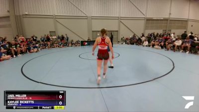 164 lbs Round 1 (16 Team) - Jael Miller, Pennsylvania Blue vs Kaylee Ricketts, Nebraska