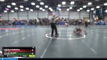 92 lbs Round 1 - Lincoln Robideau, POWA vs Dylan Villers, Minion Black