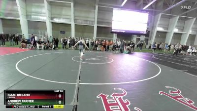 132 lbs Cons. Round 4 - Isaac Ireland, Layton vs Andrew Farmer, South Summit