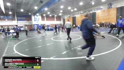 113 lbs Cons. Round 1 - Jenner Bautista, Chino Hills vs Eduardo Preciado, Rancho Bernardo