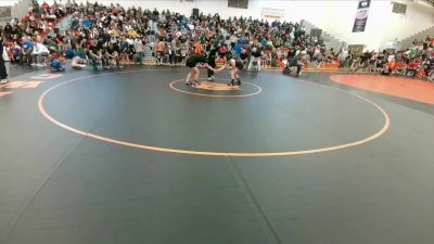 109-114 lbs Quarterfinal - Nova Burbank, Powell Middle School vs Sara Gordon, Riverton Middle School