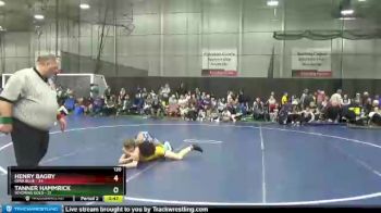 135 lbs Round 5 (6 Team) - Max Hintz, Wyoming Gold vs Gage Ries, Iowa Blue