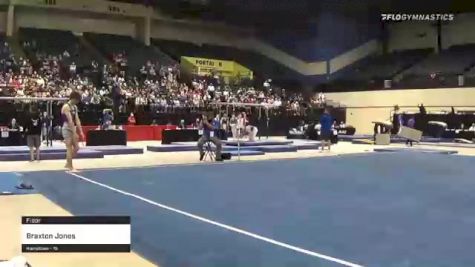 Braxton Jones - Floor - 2021 USA Gymnastics Development Program National Championships