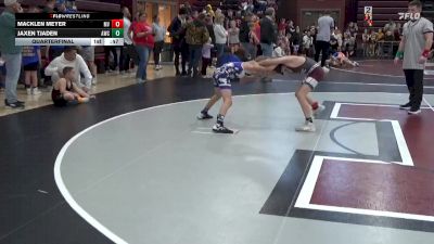 PW-16 lbs Quarterfinal - Jaxen Tjaden, Anamosa Wrestling Club vs Macklen Meyer, Mount Vernon