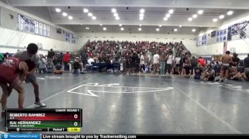 120 lbs Champ. Round 1 - Roberto Ramirez, N/A vs Isai Hernandez, Arnold O Beckman