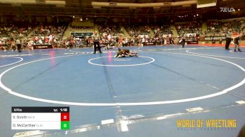 67 lbs Round Of 32 - Victor Brooklyn Smith, NM Beast vs Daxon McCarther, Clinton Youth Wrestling