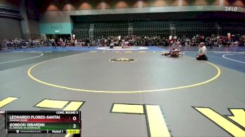 150 lbs Cons. Round 5 - Gordon Girardin, El Dorado (Placerville) vs Leonardo Flores-Santacruz, Shadow Ridge