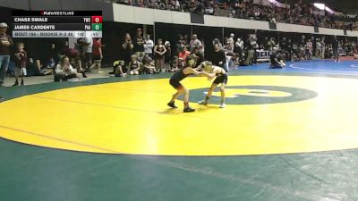 Rookie K-2 48 Quarterfinal - Chase Swale, Tabb Wrestling Club vs James Cardente, Poquoson Athletic Association