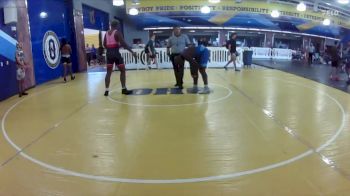 215 lbs Round 3 (8 Team) - Bryant Taylor, Oakleaf WC vs Anthony Wright, Greasers