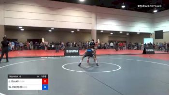 145 lbs Prelims - Joshua Boykin, Florida vs William Henckel, Connecticut