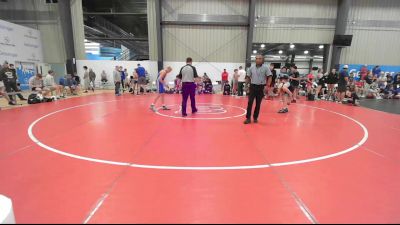 116 lbs Rr Rnd 1 - Santino Aniska, Mat Assassins Blue vs Cole Cichocki, Michigan Premeir Gold