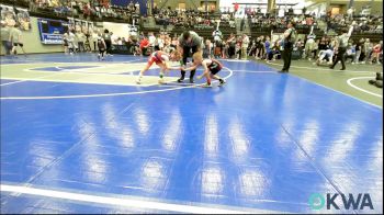 52 lbs Quarterfinal - Odysseus Cain, Morrison Takedown Club vs Wriglee Ward, Grover Rains Wrestling Club