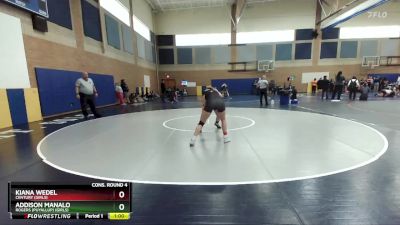 155lbs Cons. Round 5 - Carys Lenihan, Camas (Girls) vs Lily Schramek, Klahowya (Girls)