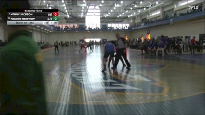 285 lbs Champ. Round 1 - Kenny Jackson, Oneonta State vs Keaton Renfrew, Alfred State