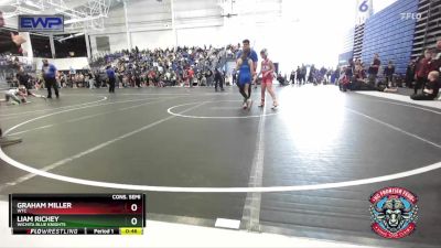 85 lbs Cons. Semi - Liam Richey, Wichita Blue Knights vs Graham Miller, WTC