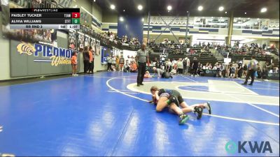 67 lbs Rr Rnd 3 - Paisley Tucker, Team Guthrie Wrestling vs Alivia Williams, Standfast