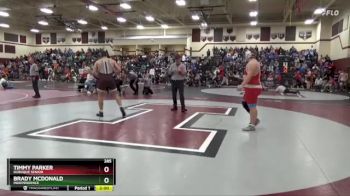 285 lbs Round 1 - Brady McDonald, Independence vs Timmy Parker, Dubuque Senior