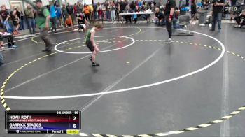 56 lbs Quarterfinal - Noah Roth, Anchor Kings Wrestling Club vs Garrick Staggs, Marathon Wrestling Club