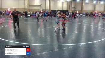 136 lbs Rr Rnd 2 - Genesis Velazquez, SOWA vs Jada Williams, Mayhem Wrestling Club