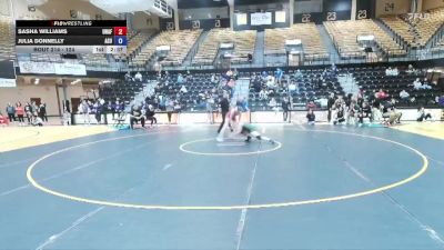 124 lbs Cons. Round 4 - Sasha Williams, Unaffiliated vs Julia Donnelly, Adams State
