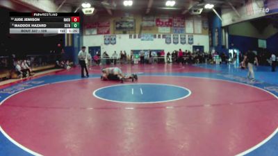 106 lbs Quarterfinal - Jude Jemison, Rancho Cucamonga vs Maddox Hazard, Sultana