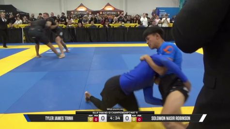 Solomon Nasir Robinson vs Tyler James Trinh 2026 Pan IBJJF Jiu-Jitsu No-Gi Championship