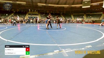 83 lbs Final - Ariah Mills, Roundtree Wrestling Academy vs Ace Chittum, Sebolt Wrestling Academy