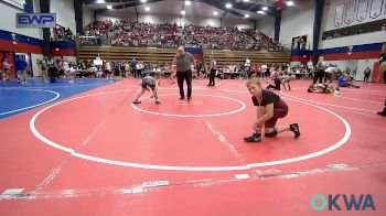 95 lbs Rr Rnd 3 - Jemma Patteson, IRONMEN Wrestling Club vs Chevy LamHo, Wagoner Takedown Club