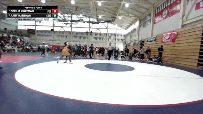 170 lbs Cons. Round 6 - Cecilia Chatman, Pittsburg Senior vs Aaimya Brown, Concord