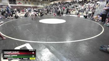 86 lbs Round 2 - Robert Doran, Team Temecula vs Zachary Dudley, Fallbrook Wrestling Club