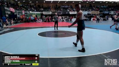 189 lbs Cons. Semi - Rodney McNeel, Soldotna vs Jimmy Runnels, Student Wrestling Development Program