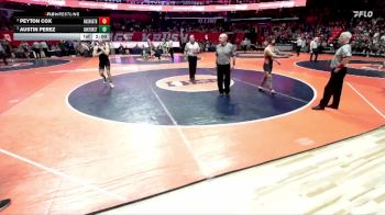 2A 144 lbs Semifinal - Austin Perez, Oak Forest vs Peyton Cox, Washington