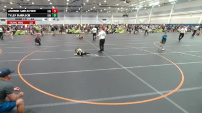 65 lbs Cons. Semi - Ashton Pate-Boyer, Unattached vs Tyler Marasch, Unattached