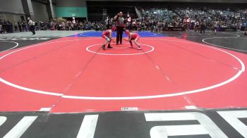 78 lbs Quarterfinal - Aubree Parker, Alpha Elite vs Kaitlyn Crow, Deep Water