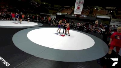 150 lbs Mika Ontiveros, SJWA - San Joaquin Wrestling Association vs Kaden Pryor, TCWA - Tri-Counties Wrestling Association